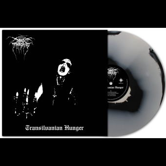 DARKTHRONE Transilvanian Hunger LP BLACK WHITE CORONA 30th anniversary [VINYL 12"]